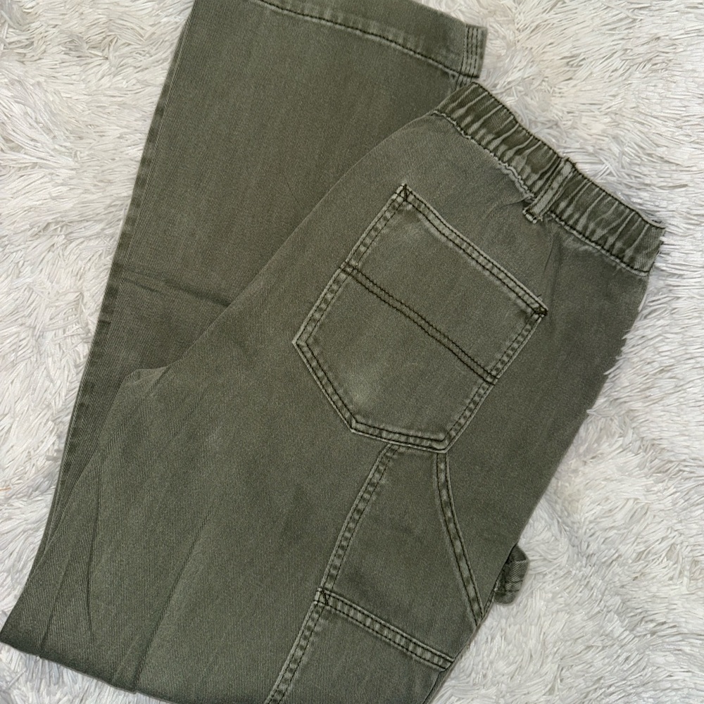 Olive Green Cargo Pants